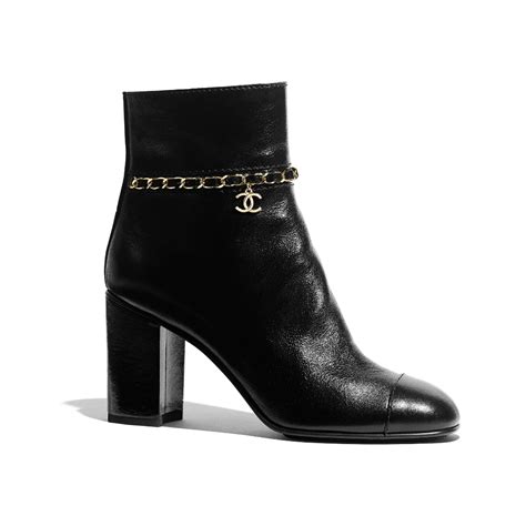 chanel leather inspired jewellery|chanel leather boot with heel.